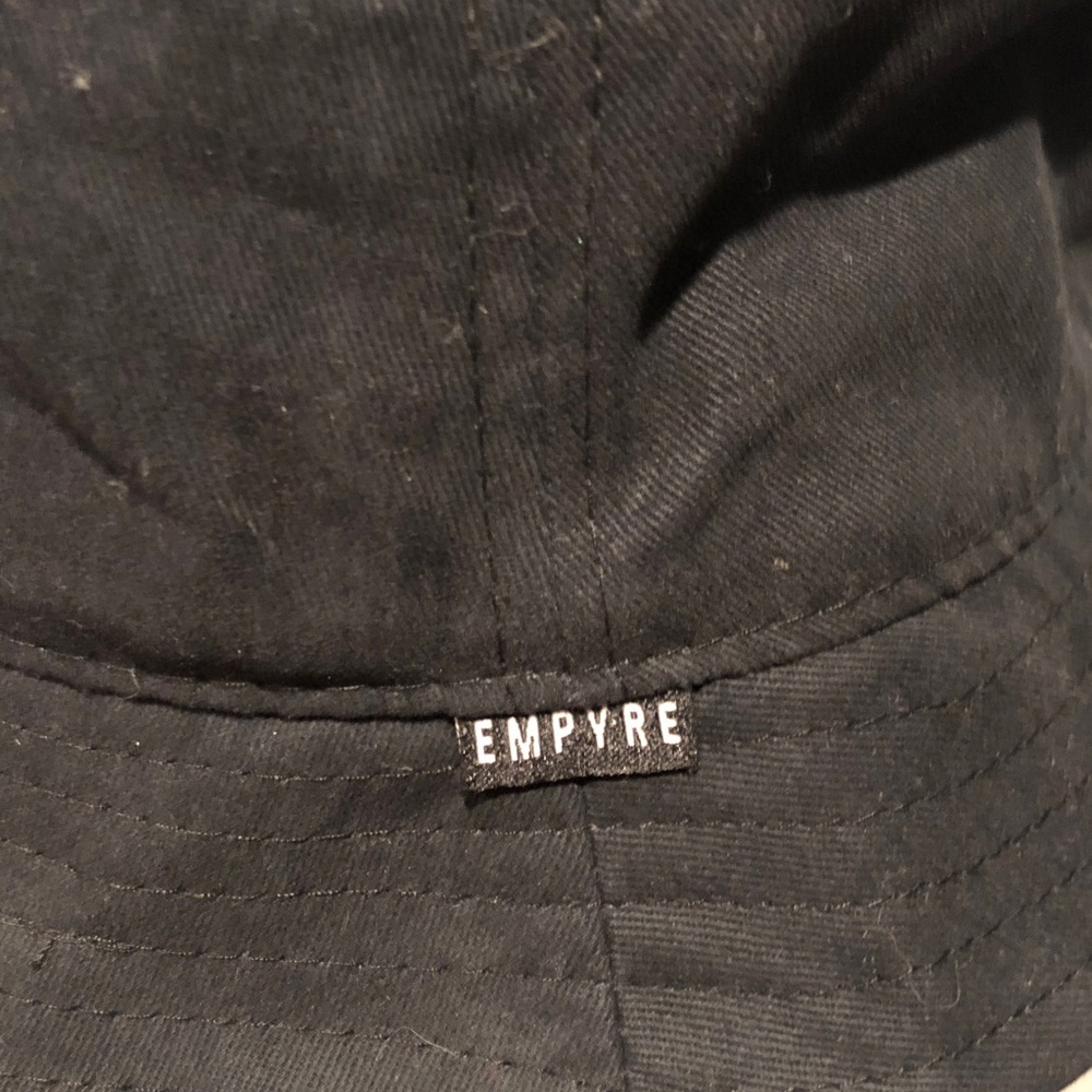 Empyre Red Rose Embroidered Bucket Hat - Picture 2 of 6